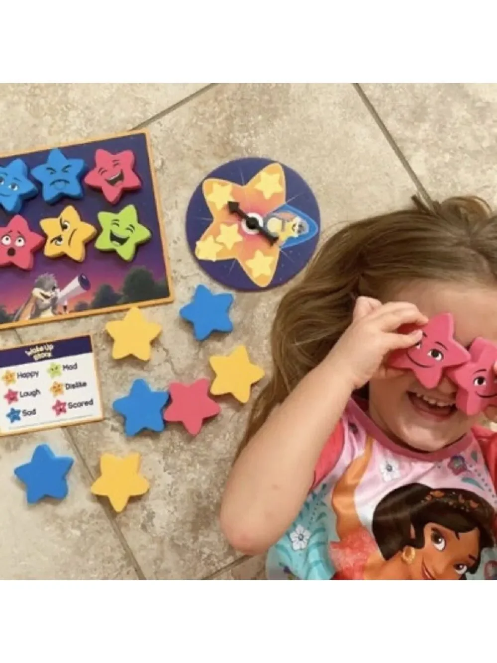 SimplyFun Wake Up Kids Educational Stars Board Game